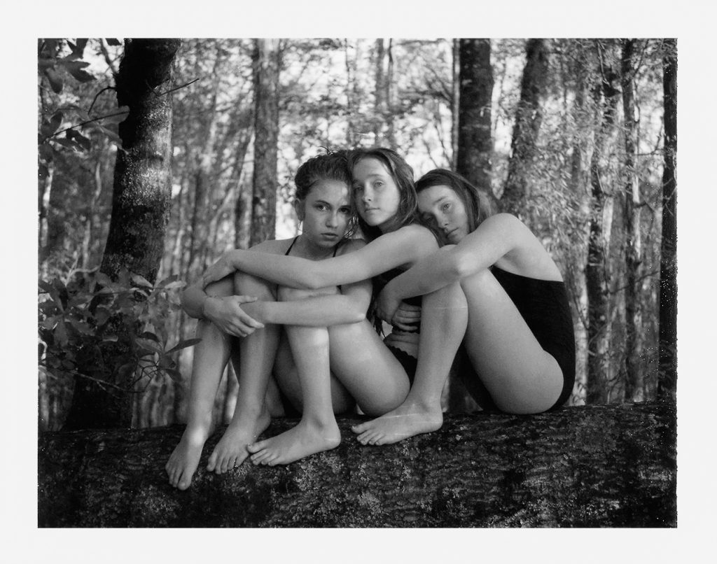 in frame inframe jen ervin usa photography polaroid land camera north carolina youth summer daughter black and white documentary portrait family history places america