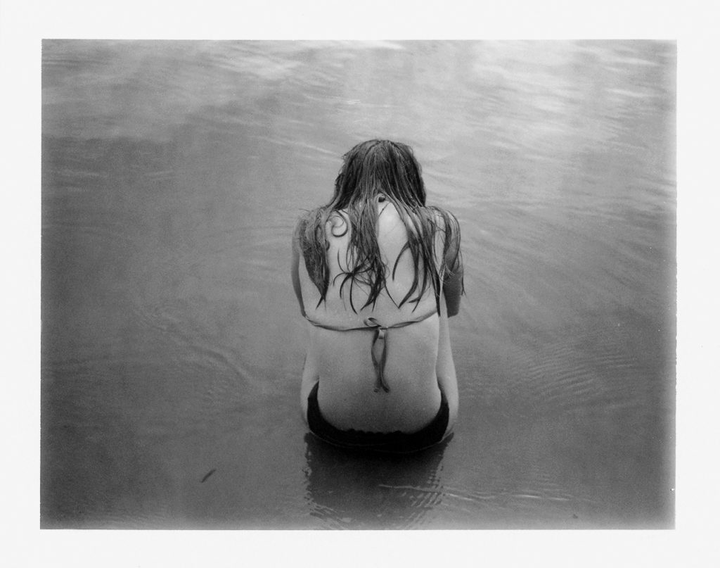 in frame inframe jen ervin usa photography polaroid land camera north carolina youth summer daughter black and white documentary portrait family history places america