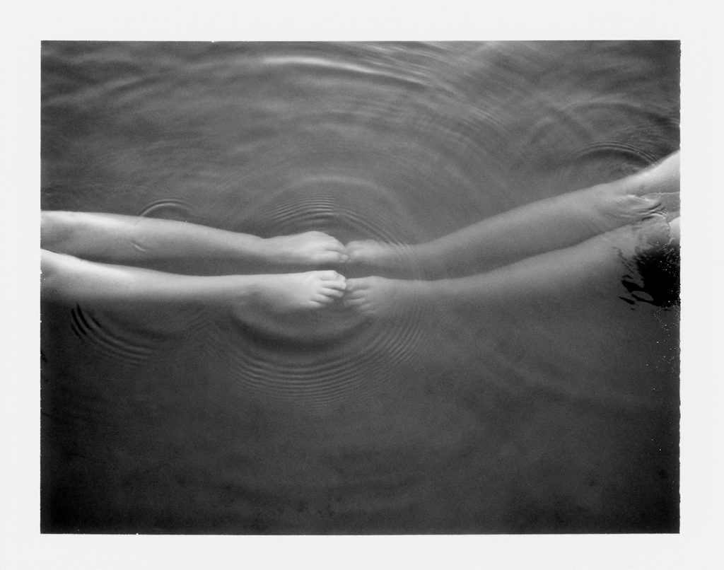 in frame inframe jen ervin usa photography polaroid land camera north carolina youth summer daughter black and white documentary portrait family history places america