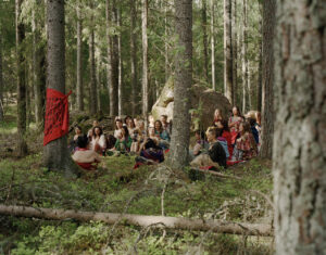 in frame awakening woman sweden swede elin berge photographer photography swedish interview documentary project long term story storytelling nature woman inframe kalel koven valentine zeler