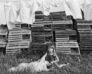 in frame interview melinda blauvelt braintville new brunswick book phonebook stanley barker publish kalel koven photography deardorff large format camera canada documentary portrait camp acadian quebec french canadian