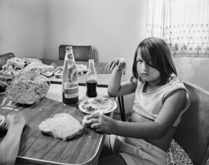 in frame interview melinda blauvelt braintville new brunswick book phonebook stanley barker publish kalel koven photography deardorff large format camera canada documentary portrait camp acadian quebec french canadian