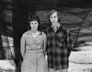 in frame interview melinda blauvelt braintville new brunswick book phonebook stanley barker publish kalel koven photography deardorff large format camera canada documentary portrait camp acadian quebec french canadian